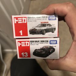 Tomica Nissan Skyline GTR And Fairlady Z Nismo