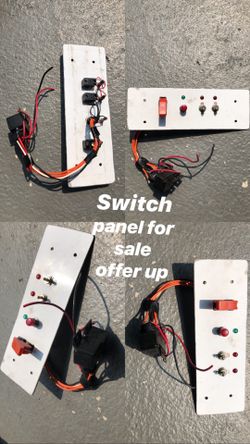 Switch panel mustang camaro v8