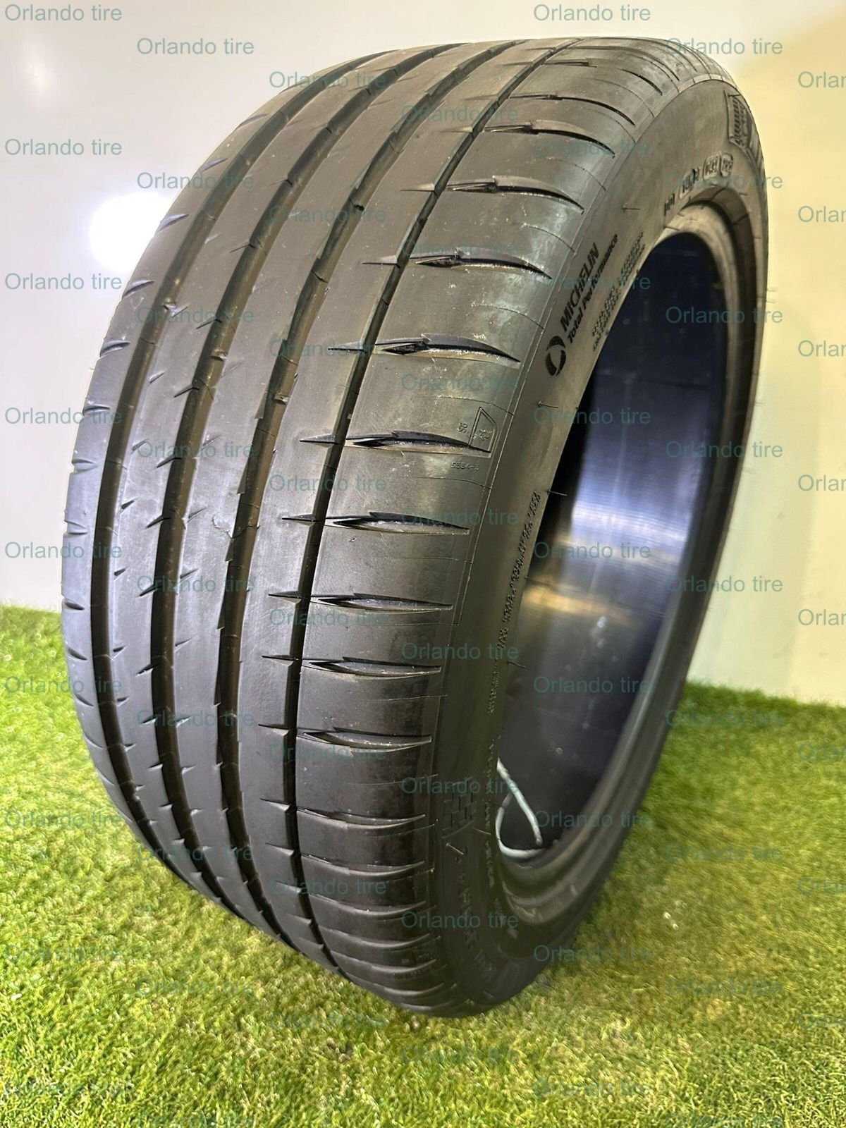 S310 245 45 18 100Y Michelin Pilot Sport 4S One Used Tire 95% Life