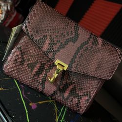 Authentic Burberry Python Bag