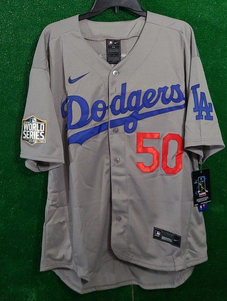 STITCHED LOS ANGELES DODGERS BASEBALL JERSEY