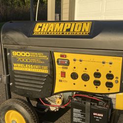 Generator- Champion 9000/7000 W