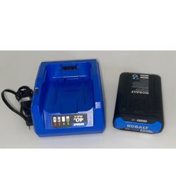 Kobalt 40V Max Battery and Charger Combo Fast Rapid Charging 168