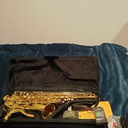 Mendini Cecilio Tenor Saxophone Starter Kit