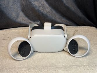 Meta Quest 2 VR Headset 128GB White w/ Controllers Great Condition