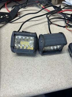 Off-road Light Both White And Amber