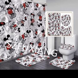 Mickey Mouse Minnie Mouse Bathrooms set