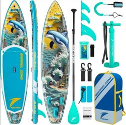 BRAND NEW INFLATABLE PADDLE BOARD