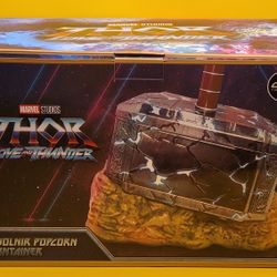 THOR Mjolnir Hammer Popcorn Container AMC Marvel [New, Open Box]