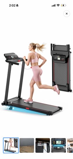 Folding Treadmill with LCD Display