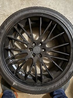 24” Verde V22 Duo wheels and tires