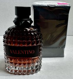 Born in Roma Coral Fantasy Valentino Uomo for Men Eau de Toilette 3.3 Fl. Oz./100 Ml. Tester Bottle