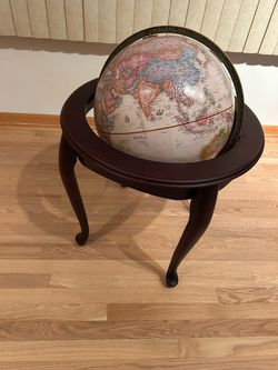 16” standing world globe