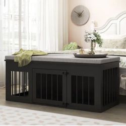Large Bench Dog Crate 