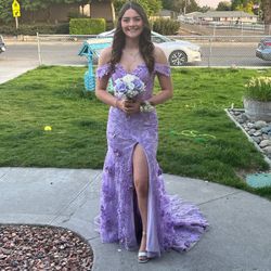 Purple Prom Dress