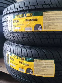 195/55/15 Tires Set New