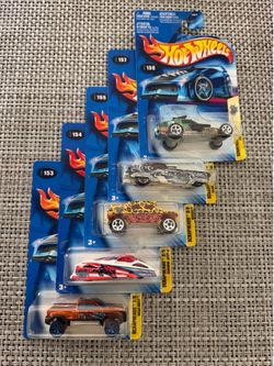 2003 NOS Hot Wheels Scrapheads Series of 5