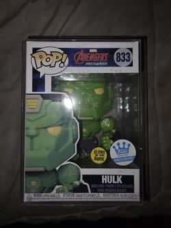 Hulk Mech Strike Funko Pop Glow In The Dark