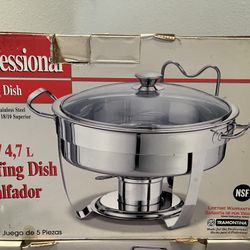 Professional Tramontina Chafing Dish 5qt