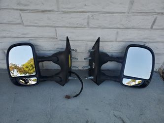 '92-'14 Ford Van Econoline E150 E250 E-350 Manual Towing OEM Ford Mirrors Super Duty Style
