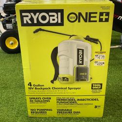 RYOBI 18V ONE+ 4 Gallon Backpack Chemical Sprayer