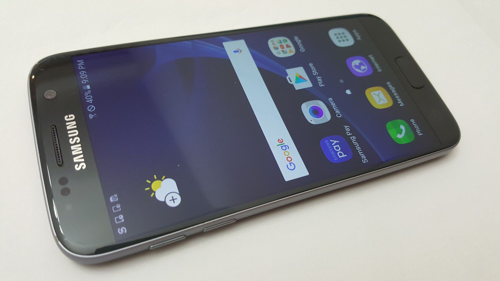 Excellent T-Mobile Samsung Galaxy S7 - 32GB Black MetroPCS 4G LTE, 4GB ram 12MP Camera Phone