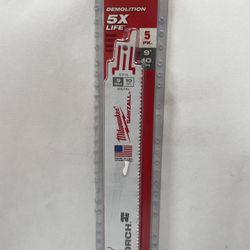 Milwaukee Saw Blade 5pk