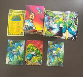 Lot of 192 + 3 of the 1992 Comic Images The Savage Dragon Trading Cards