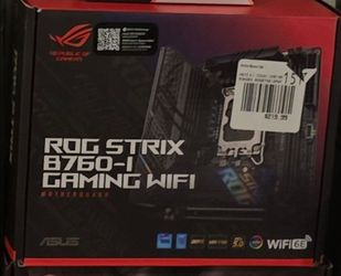 ROG Strix B760-I Motherboard + i5-12600k Intel CPU