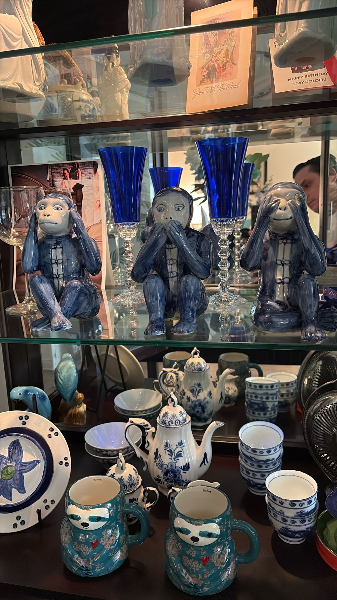 See No Eaval Hear No Eaval Speak No Eavel Chinese Vintage Monkeys.