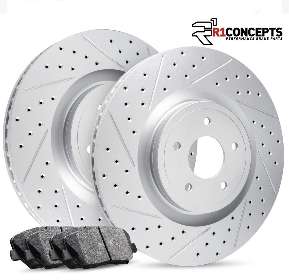 JAGUAR XKR XJR Ft Ceramic BRAKE PADS & ROTORS