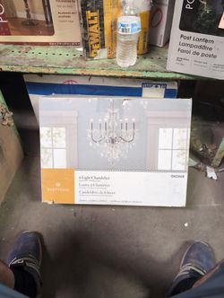 Portfolio 6 Light Chandelier 