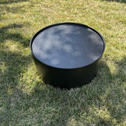 Matte Black Coffee Table 