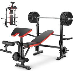 Adjustable Weight Bench Home Workout