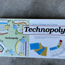 Technopoly Board Game (Good Condition) - $20