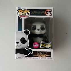 jujutsu kaisen Panda flocked 1374 Funko pop