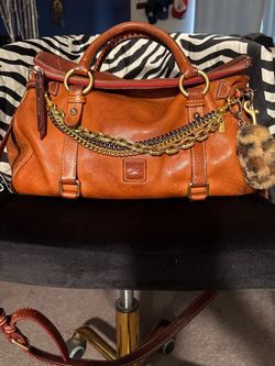 Dooney & Bourke Leather Satchel Handbag