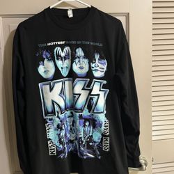KISS End Of The Road World Tour Long Sleeve Adult Size Large 