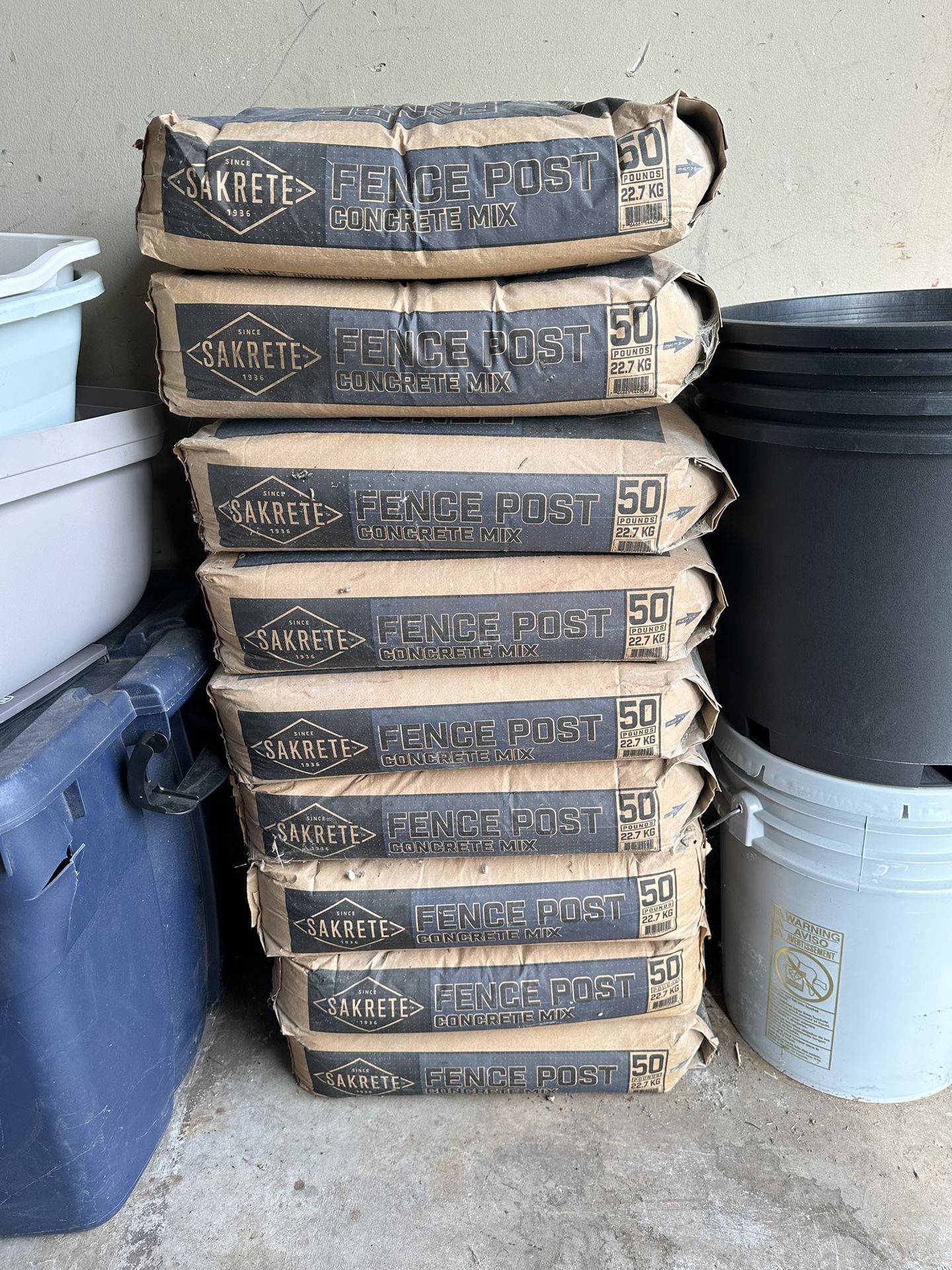 Sakrete Fence Post Concrete Mix 50 Lbs for Sale in Sacramento, CA OfferUp