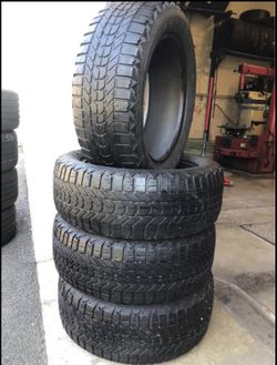 Used tires 205/55/16 snow ❄️ tires $130 mount and balance included