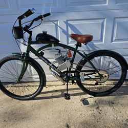 Brand New 26 Inch Kent Bayside 80cc Motorized Bicycle 