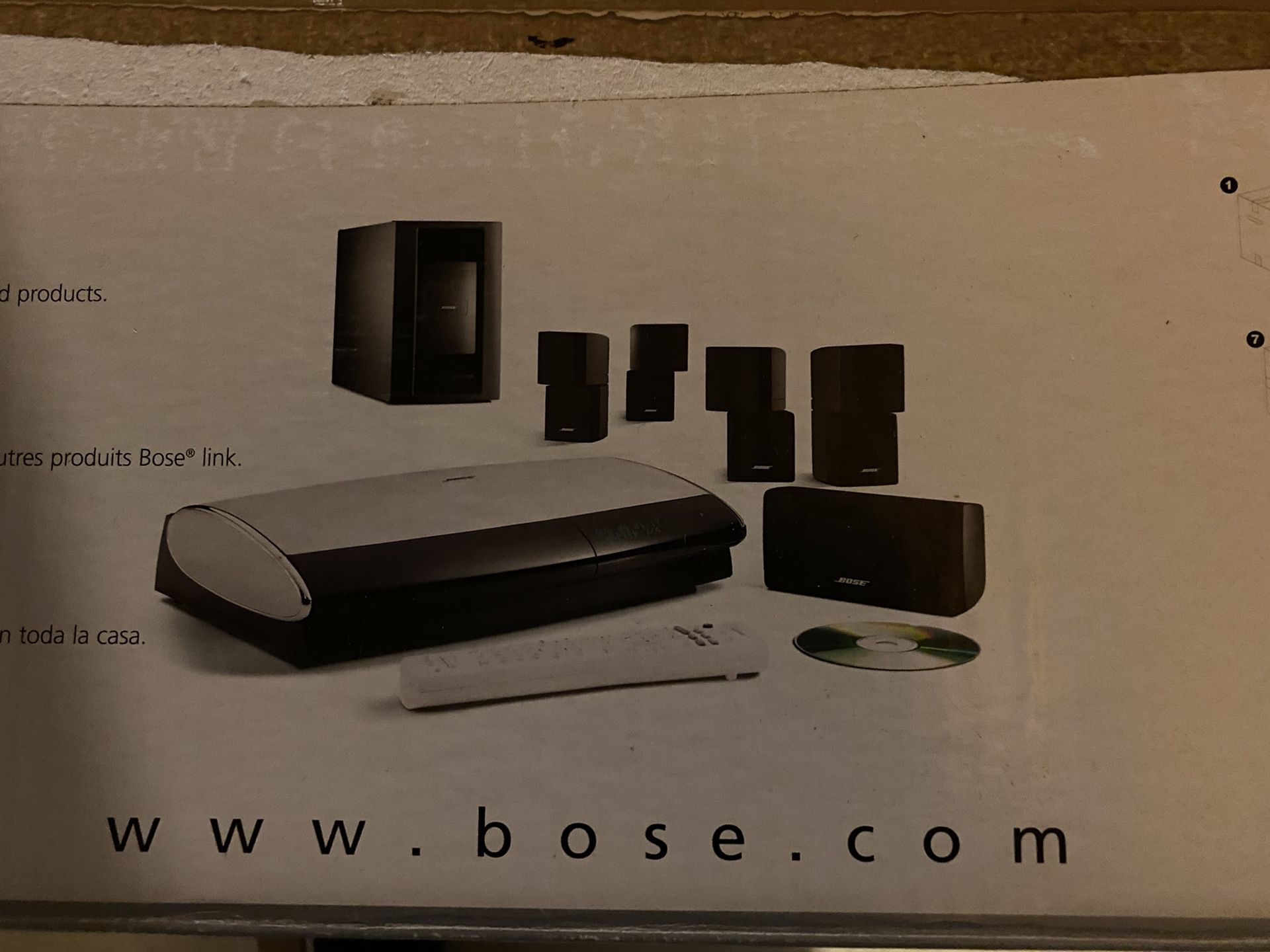 Bose Lifestyle 28 series iii 5.1 sound system