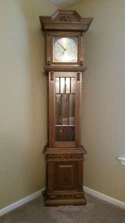 German made grandfather clock