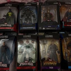 Marvel Legend And Other Collectible Figurines 