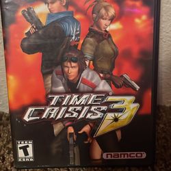 Time Crisis 3 PS2 CIB