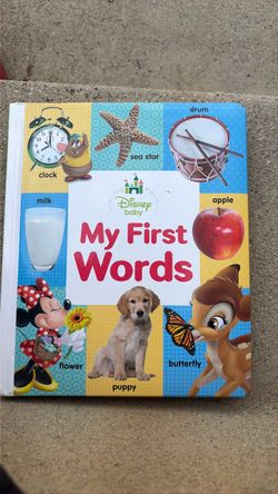 Disney Baby My First Words Board Book
