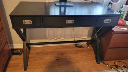 Black Wooden Desk