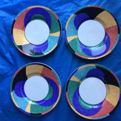 New Victoria & Beale Casual Accents Saucers Set Of Four