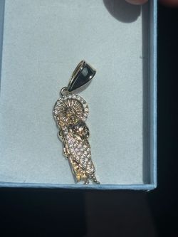 Beautiful Gold Tone San Judas