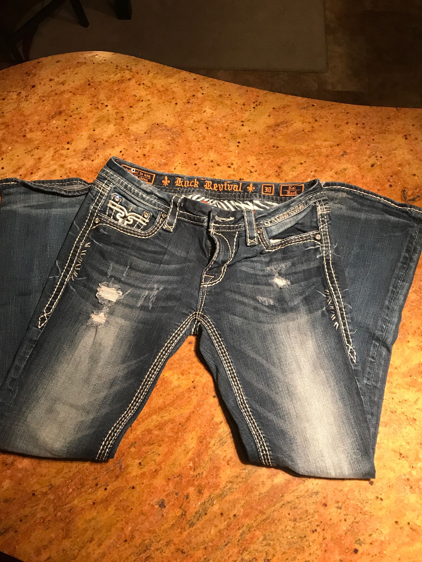 Women’s rock revival jeans